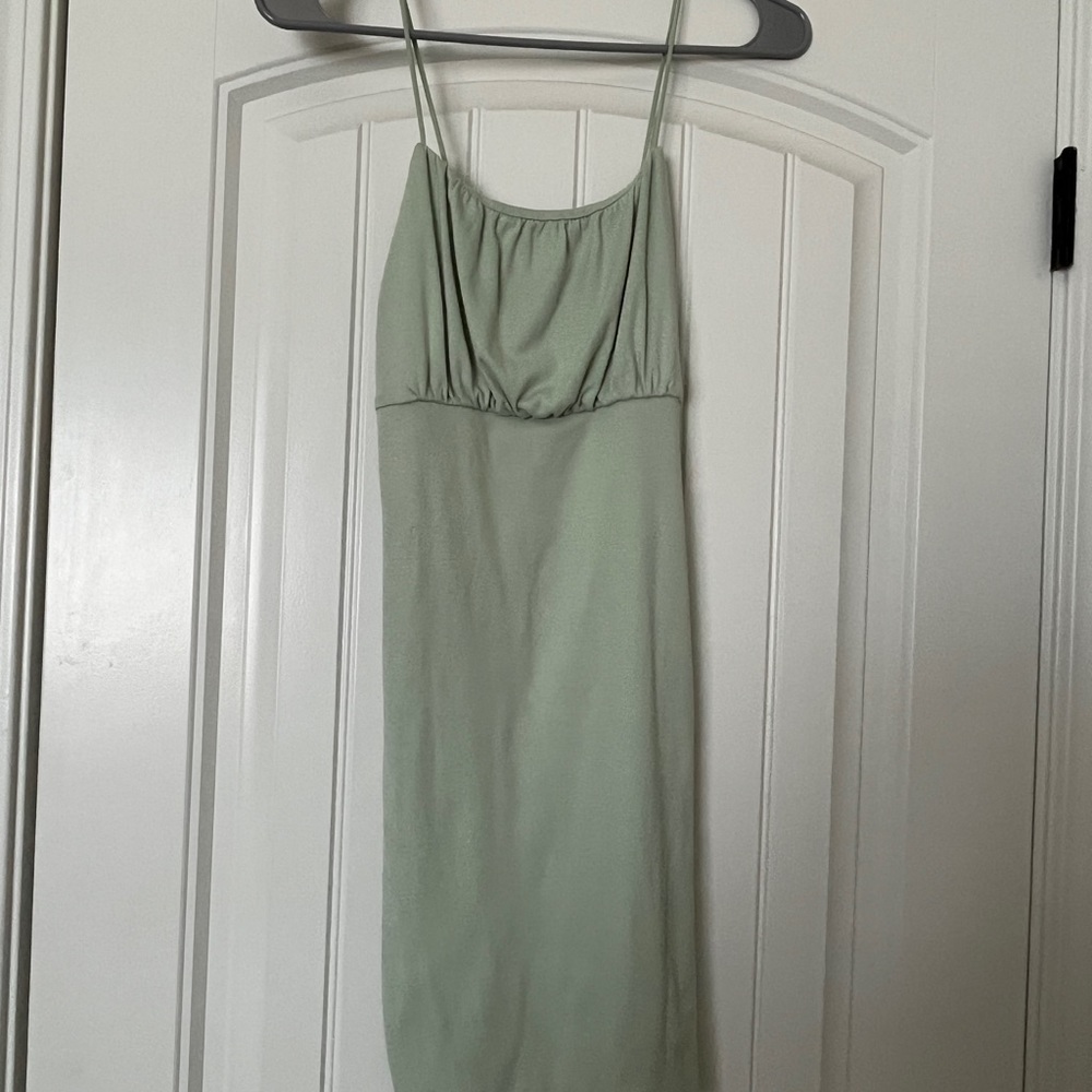 Wild fable mini green dress